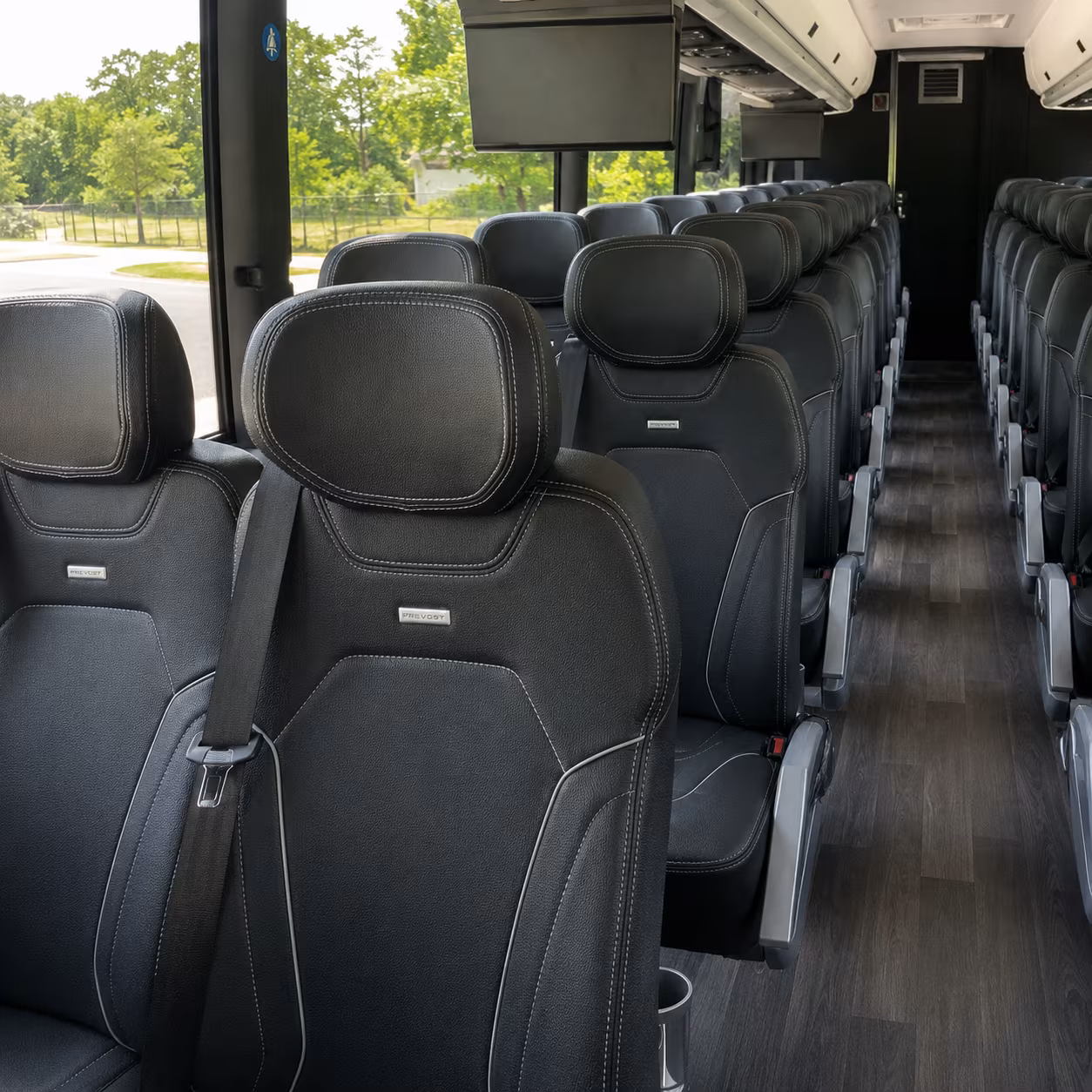 mckinney charter bus services inside