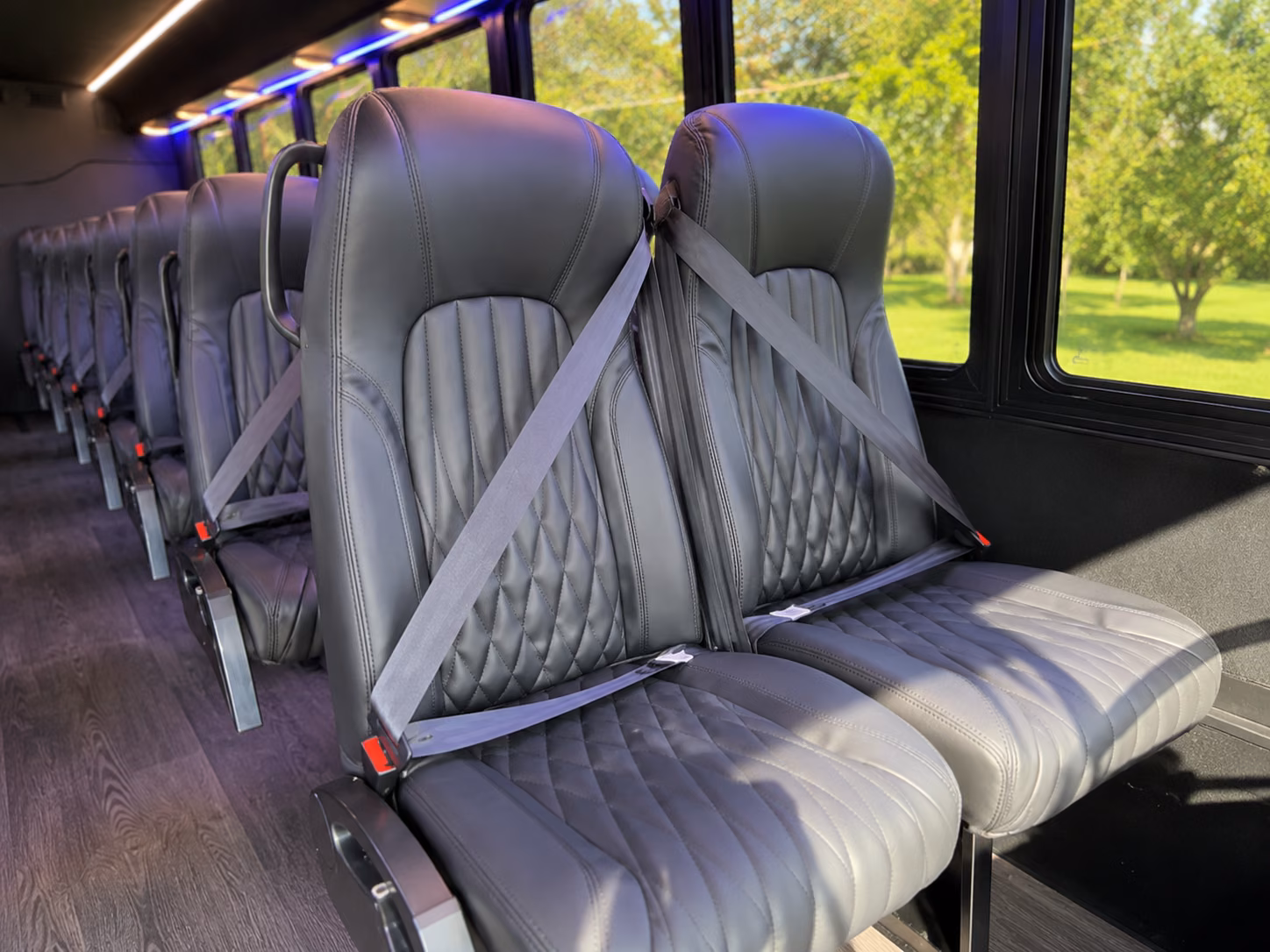 mckinney employee transportation onboard seating