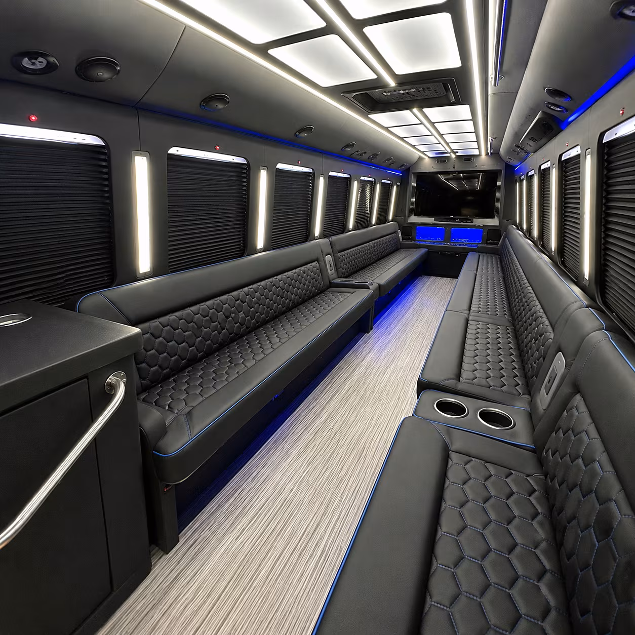 mckinney party bus rentals inside